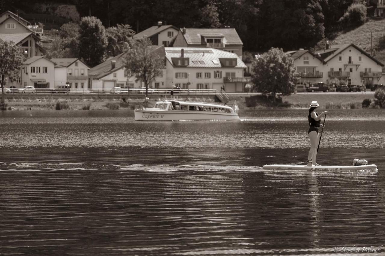 Hotel De La Truite & Spa Le Petit Nautilus Le Pont Bagian luar foto